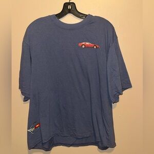 Blue Graphic Corvette T